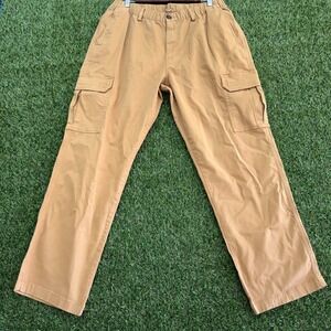Bearbottom Mens Size XL Brown Elastic Waist Hiking Camping Outdoors